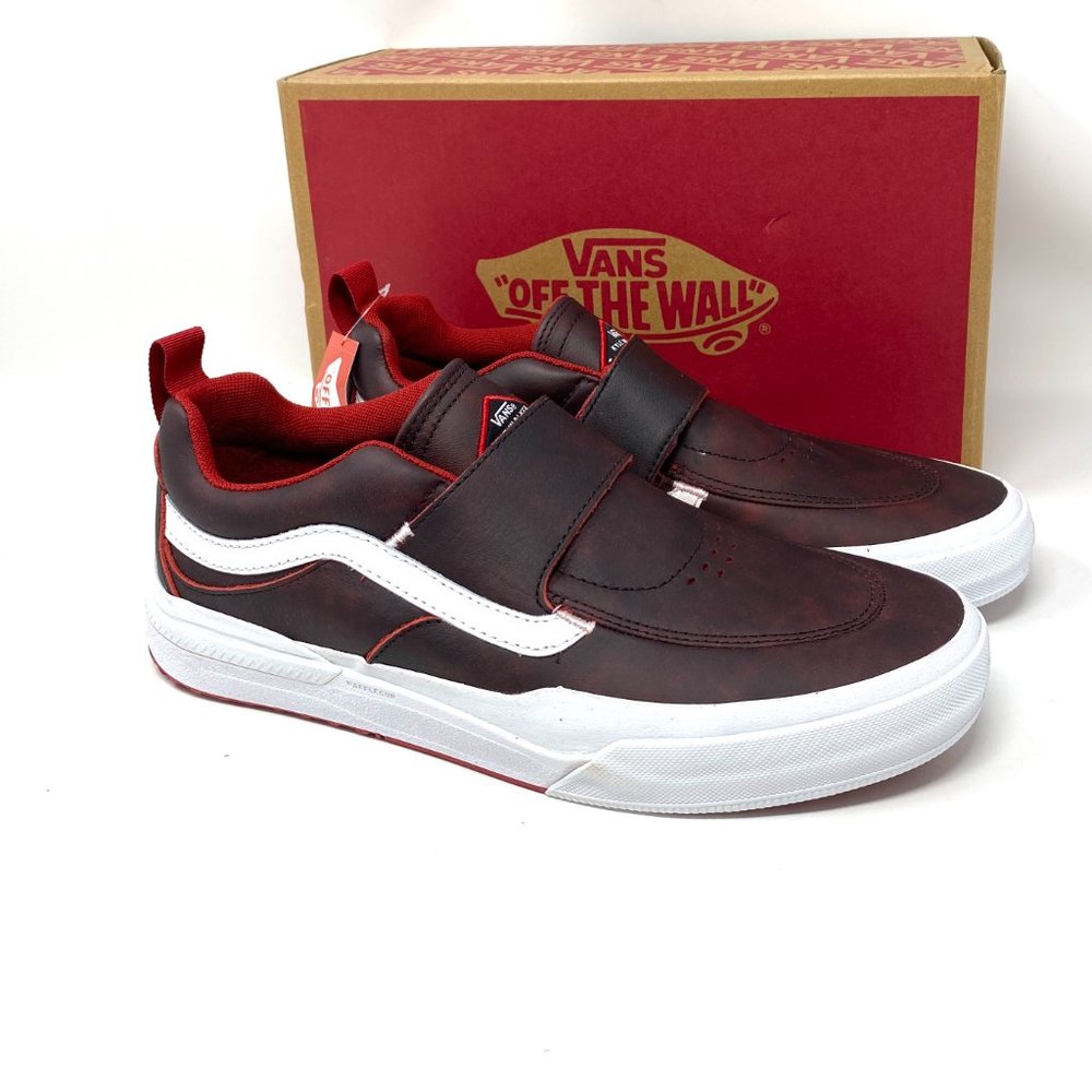 💖MEGA SALE💖VANS Women's VN0A4UW3REB Kyle Walker Pro Red Leather Skate Low - Picture 7 of 12